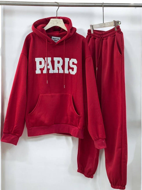 Winter Hoodie And Trousers Sets